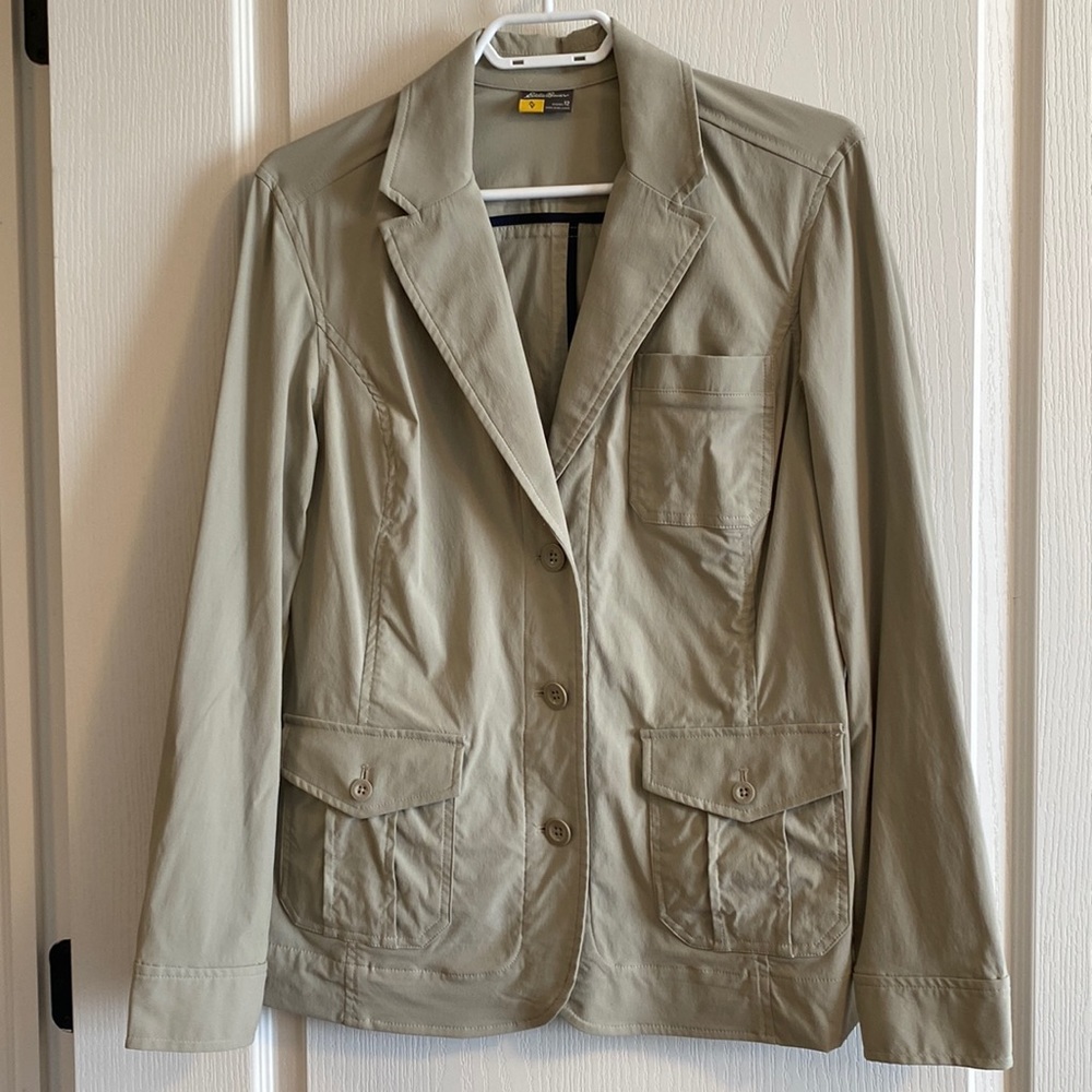 Eddie Bauer Three Button Blazer With Inner Pocket - Size 12